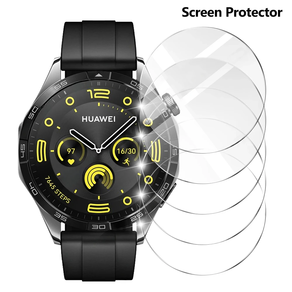 2.5D Screen Protector for Huawei Watch GT4 41mm / 46mm Tempered Glass Protection for Huawei Watch GT 4 Anti-Scratch Glass Film