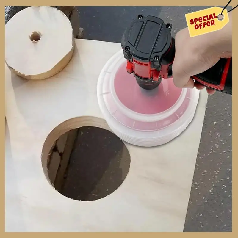 

Classy-6Inch Hole Saw With Dust Bowl For Recessed Lights,3/8In Hex Shank Mandrel Drill Dust Bowl For Drywall,Ceiling Drilling