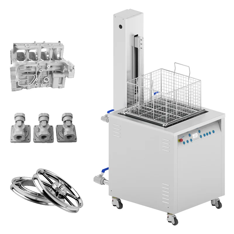 Limpiador por ultrasonido para limpieza de productos industriales Sistema de limpieza por ultrasonidos para piezas de motor