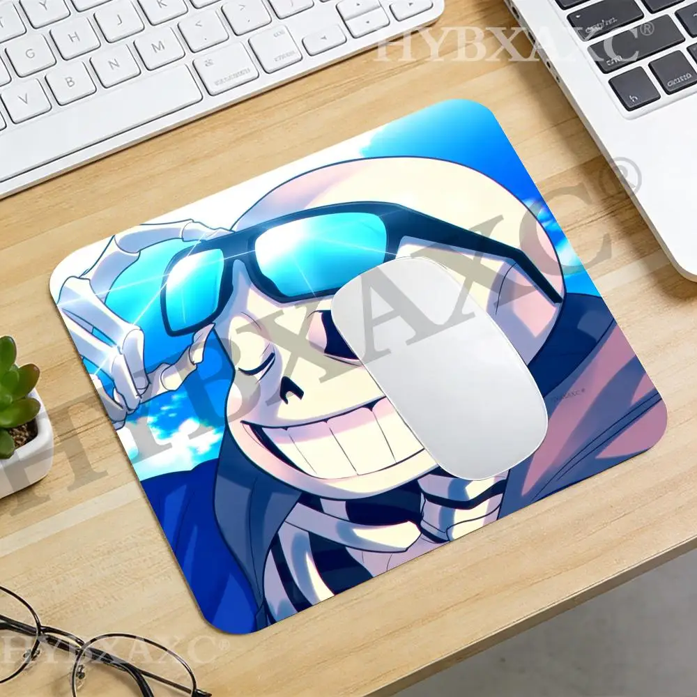 

HYBXAXC Undertale Game Rubber Small Mouse Pad to Game Gaming Accessories Lockrand Mouse Mat Keyboard Deskmat Xxl Game Mouse Pads