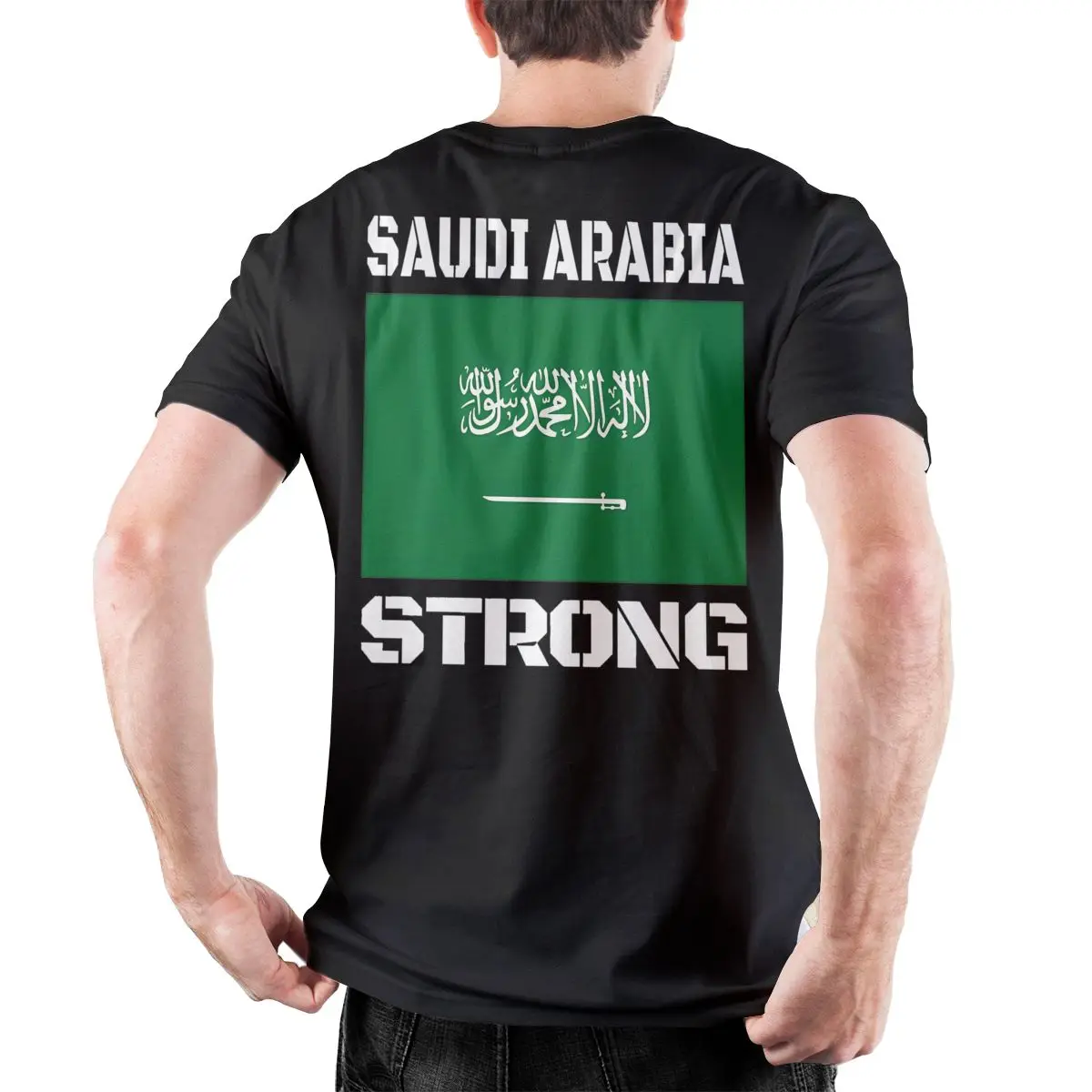 Kingdom of Saudi Arabia T-Shirt Saudi National Day Summer Aesthetic T-Shirts Cotton Harajuku Tee Shirt For Men Short Sleeve Tops