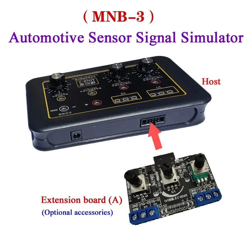 MNB-3 Car ECU Tester Automobile Vehicle Signal Generator Voltmeter Auto Sensor Oxygen Oil Pressure Signal Simulator Repair Tool