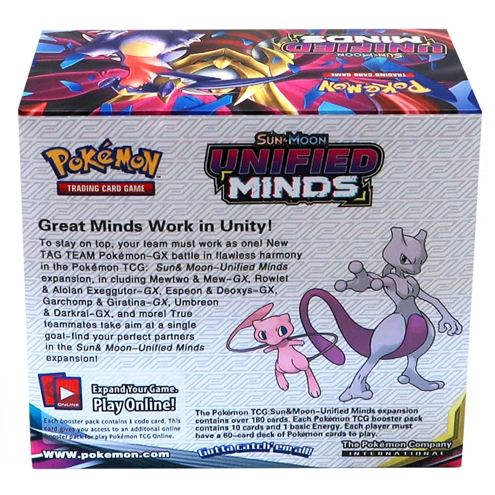 324 قطعة بوكيمون TCG: صندوق عرض معزز للعقول الموحدة من الشمس والقمر (36 عبوة معززة) لعبة لوحة ألعاب ببطاقات البوكيمون المحاربة #6