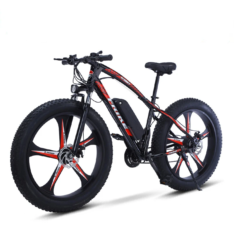 

Hot sale fat tire 250W 26*4.0 suspension fork electric fat bike 36V bicicleta winter sports snowmobile fat bike