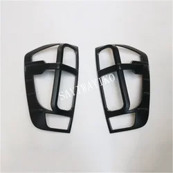 2014-2019 ABS tail light Trim For Nissan Navara 2019 Pick Up Accessories Black Rear Lamp Cover For Nissan frontier 2016