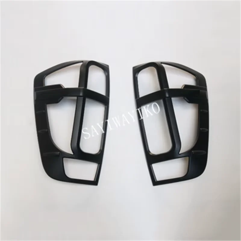 2014-2019 ABS tail light Trim For Nissan Navara 2019 Pick Up Accessories Black Rear Lamp Cover For Nissan frontier 2016