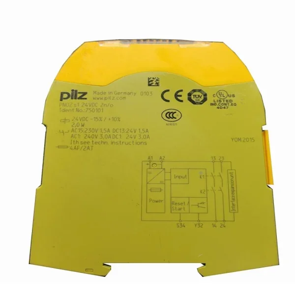 

2026 750101 New S1 24vdc Safety Relay Brand New Original Spot Plc
