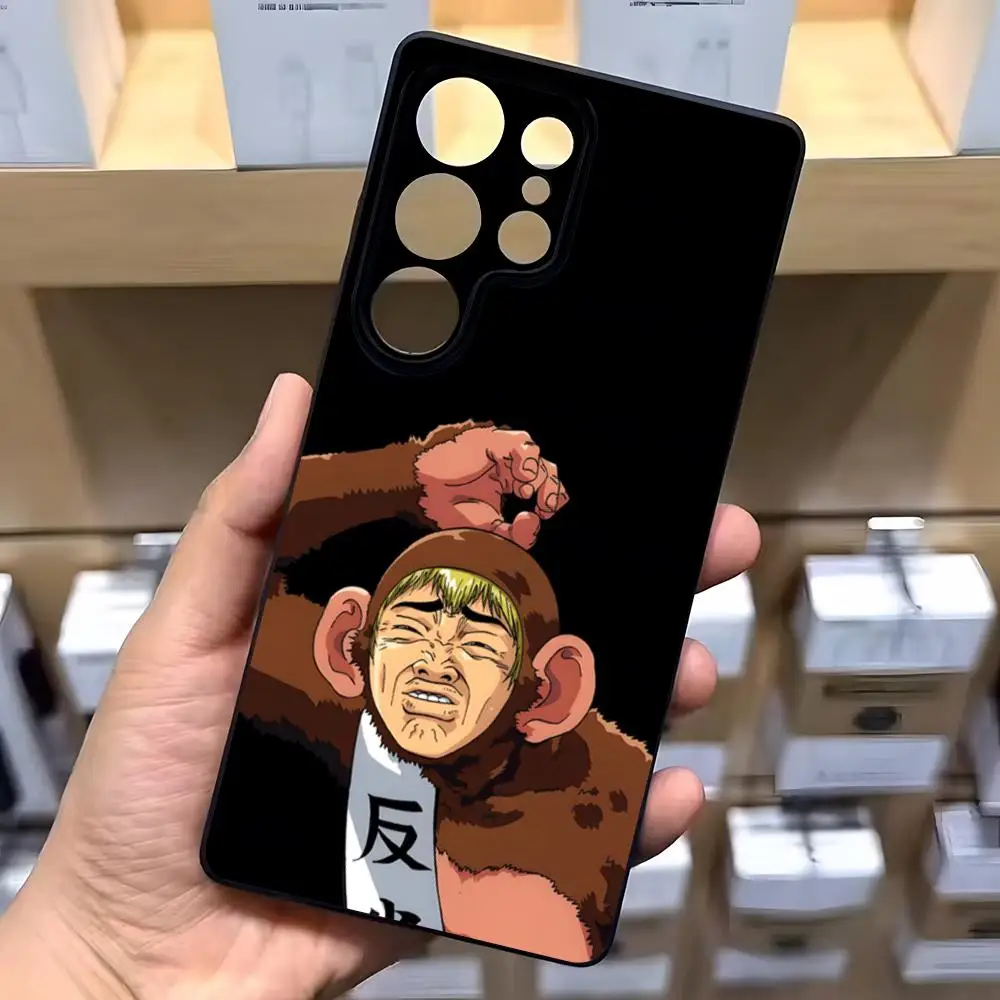 Anime GTO-onizuka T-Teacher Handyhülle für Samsung S26 S25 S24 FE S23 S22 S21 Plus S20 Ultra Note20Ultra Schwarze Softshell-Hülle