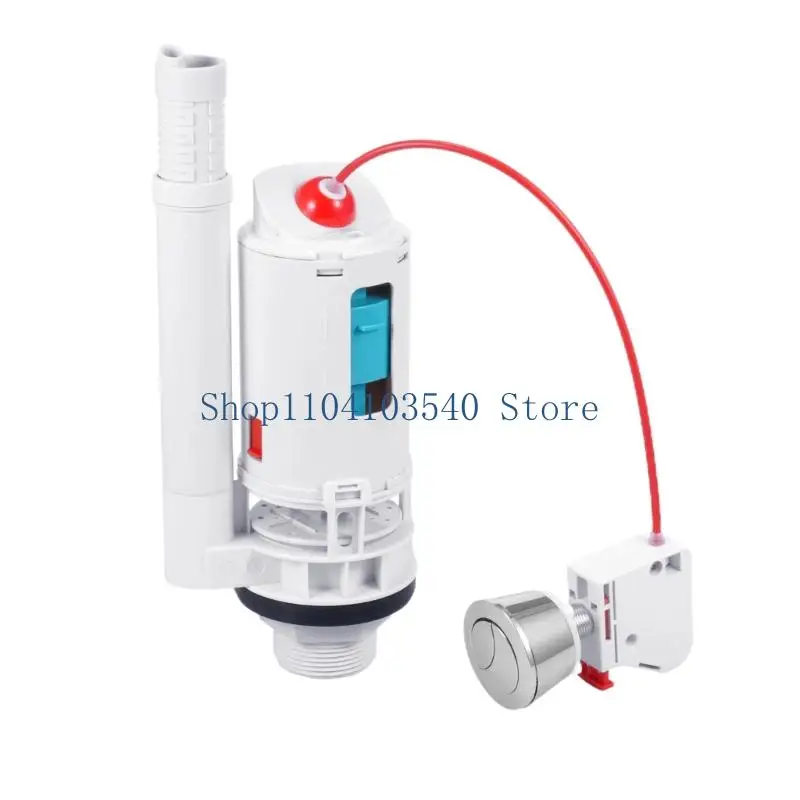 02DC Universal 2 Unit Toilet Release System With Two Operations For Partial Or Complete Release And Quick DIY Installation