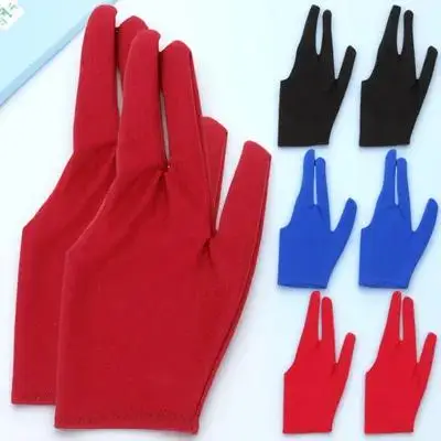 

8pcs Universal Three-Finger Yoyo Gloves Breathable Anti-Slip For Billiard Snooker Cue Sports Elastane Pool Glove Accessory