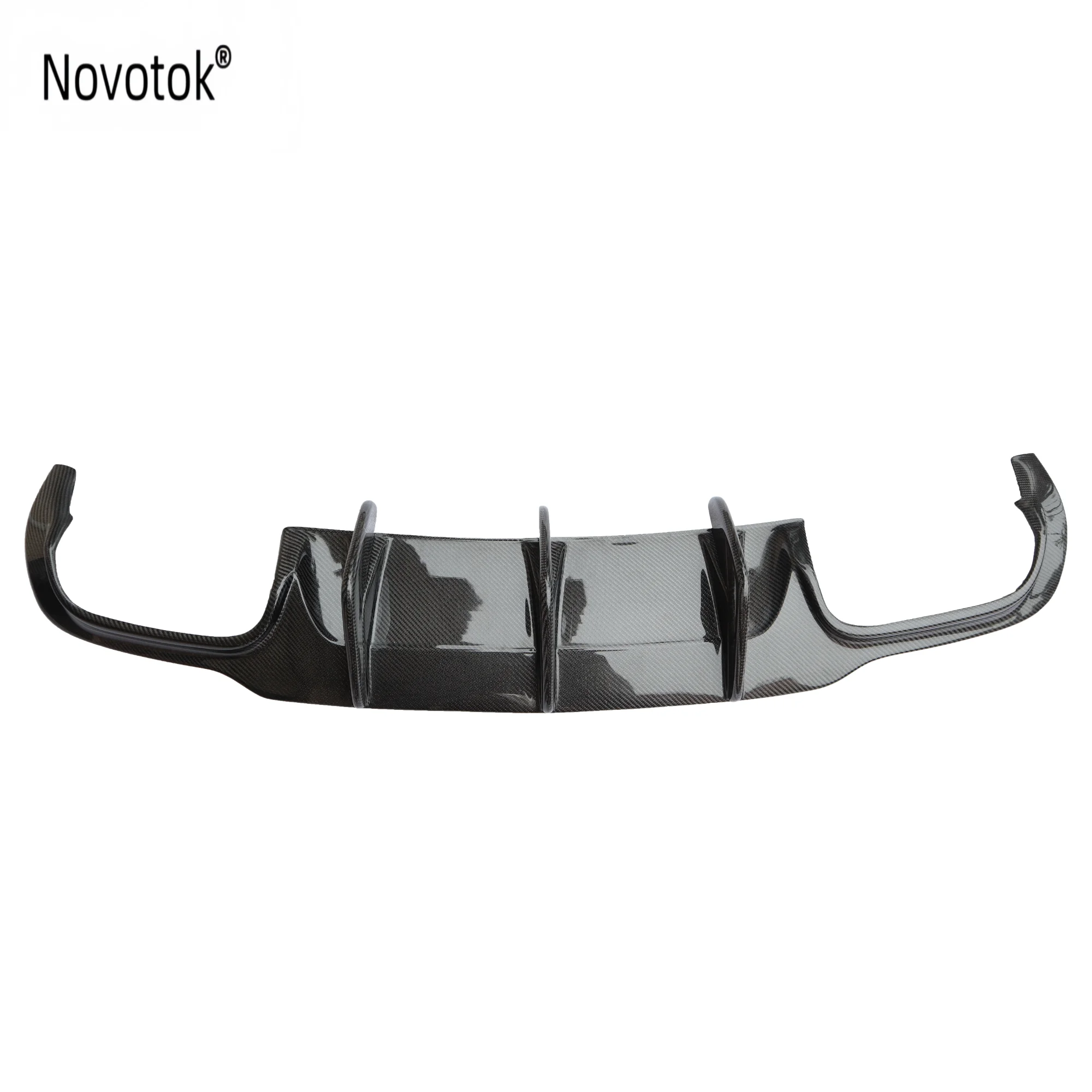 

Quality Assurance Carbon Fiber W204 C63 Rear Diffuser For Mercedes-benz C63 2010-2014 Car Bumper