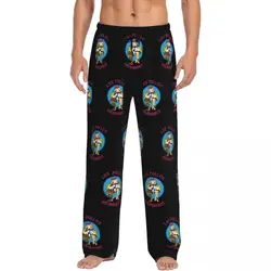 Custom Print Men's Los Pollos Hermanos Breaking Bad Pajama Pants The Chicken Brothers Sleepwear Sleep Lounge Bottoms Pockets