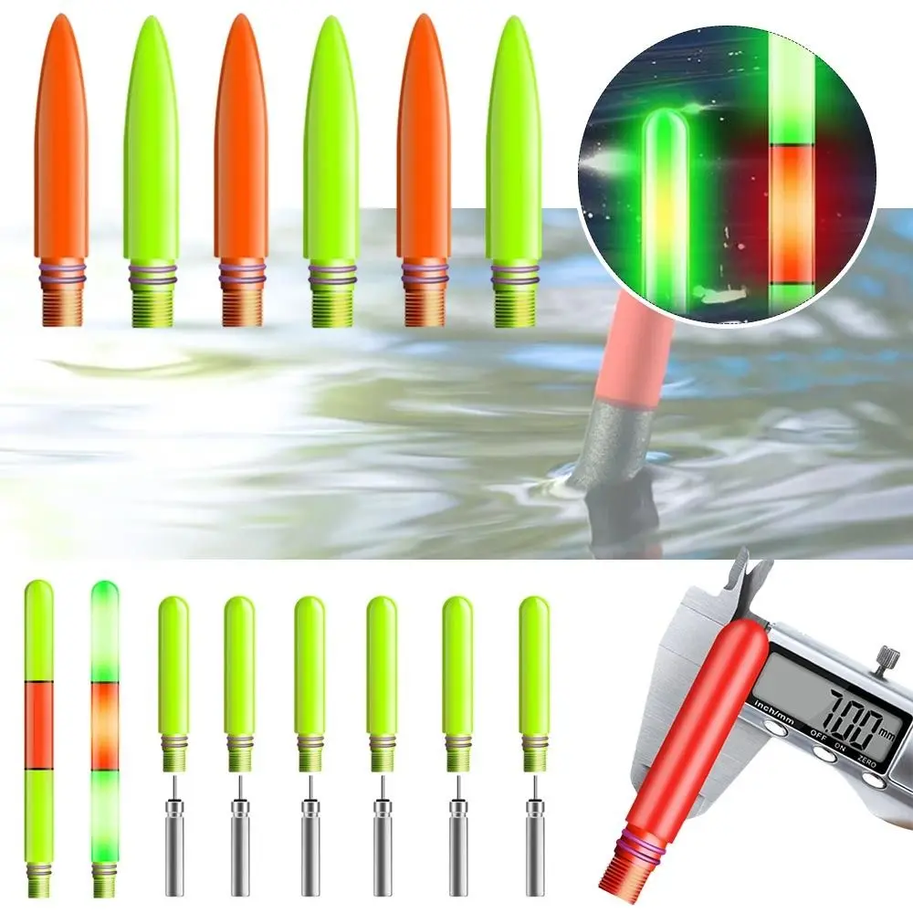 1pc Super Bright LED Fishing Smart Float Top Sensor Color Change Ultra Sensitive Electronic Floats Buoy Luminous Induction