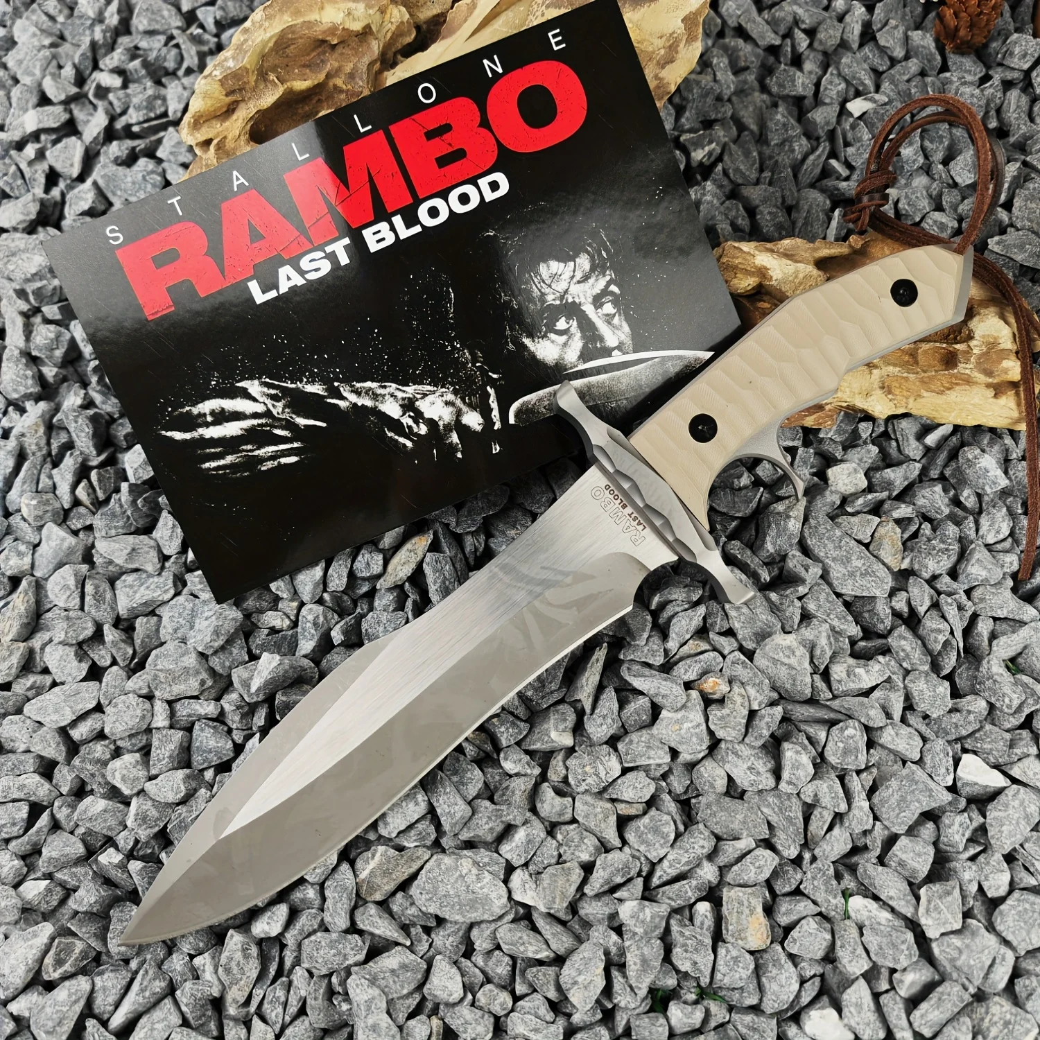 MK9 Heavy-duty Outdoor Survival Knife 9CR18MOV Steel Blade Durability Ideal Adventure Survival Perfect Hiking Traveling Tools
