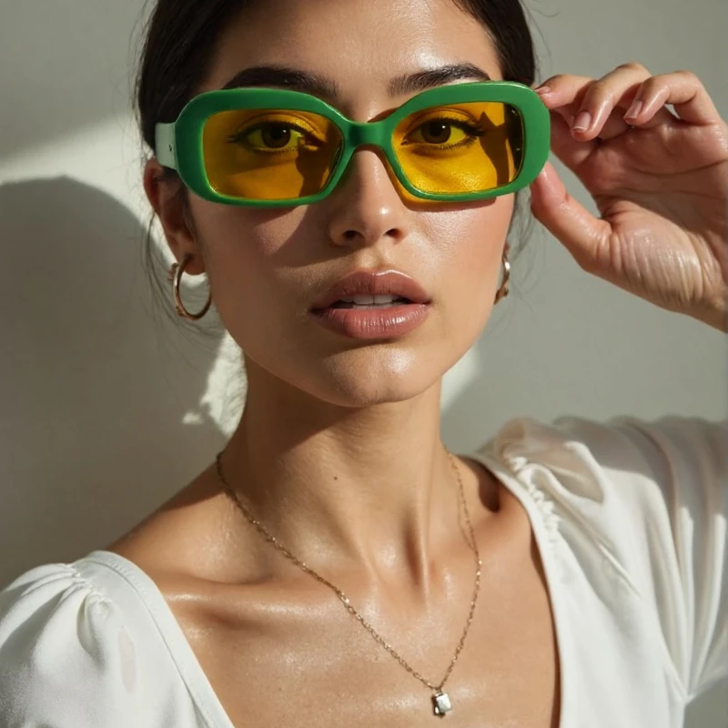 

ROXI | Fashion Rectangular Sunglasses Men Women Brand Designer Female Eyewear Driving Shades Oculos De Sol