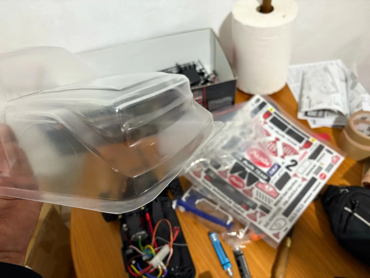 1/10 scale Quattro S1 Clear polycarbonate RC Rally body shell 190mm fit Tamiya tt02 Chassis