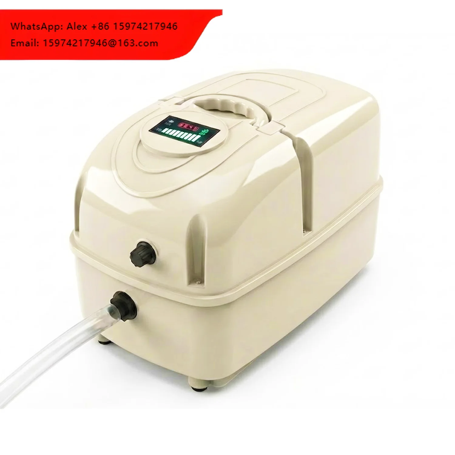 260L/Minute 500W Rechargeable AC DC Portable Battery Air Pump Aquarium Oxygen Aerator For Aquaculture Machine Aerators