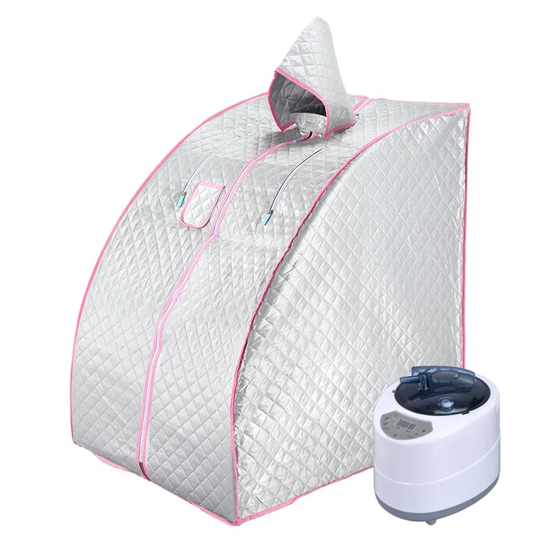 

Высококачественная домашняя сауна с пультом дистанционного управления, портативная складная паровая сауна для одного человека