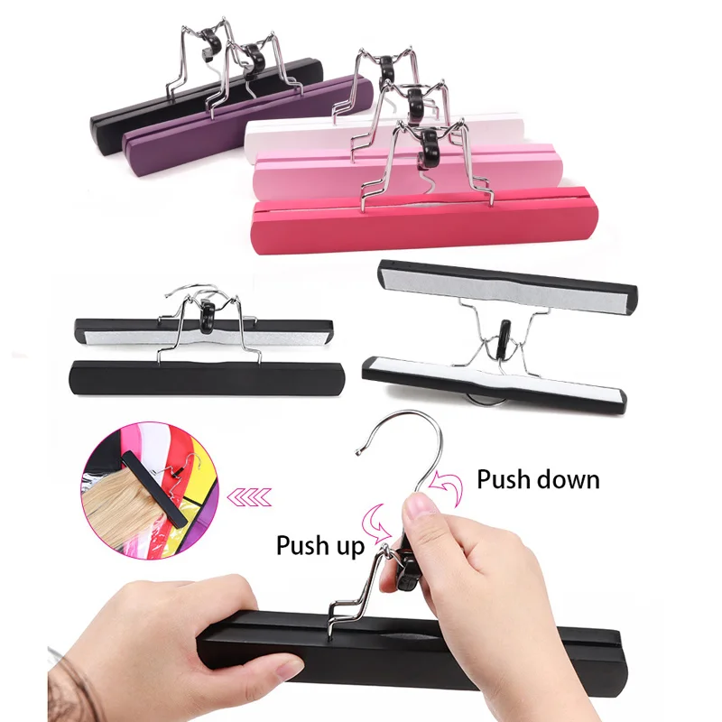 Nunify Pruik Opbergtas Met Hanger Voor Haar Bundels Clip In Haarstuk Gift Haar Tas Anti Dust Draagbare Pruik verpakking Zakken