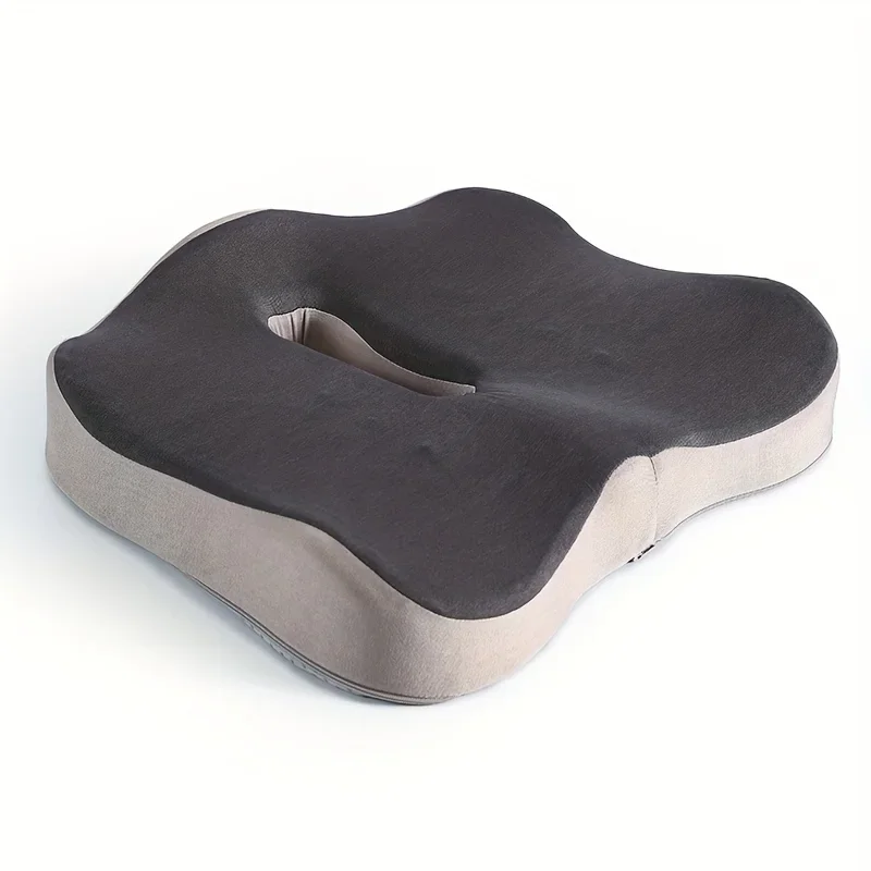 Ergonomisches Memory-Schaum-Sitzkissen für Bürostühle und Autos – Haltungsunterstützung, Linderung von Gesäßschmerzen, Easyclean-Material – Detail 9