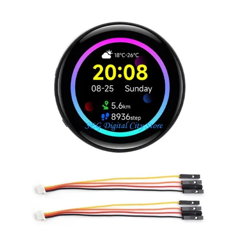 U75B 466X466 AMOLED Display Rudownictwo do wykrywania ruchu programowania