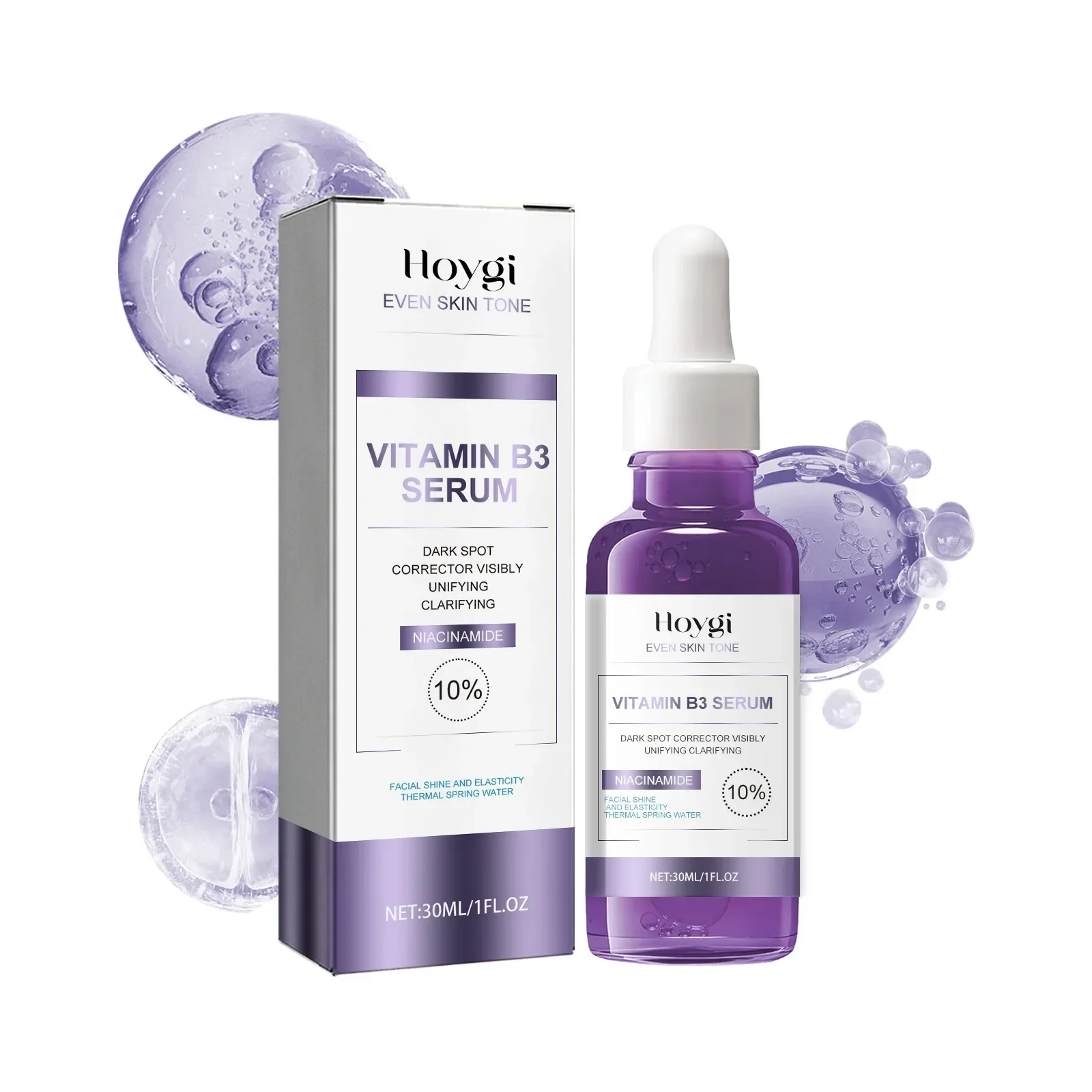 

Anti Wrinkle Facial Serum Dark Spot Removal Fade Acne Marks Smooth Fine Line Firming Tightening Vitamin B3 Moisturizing Essence