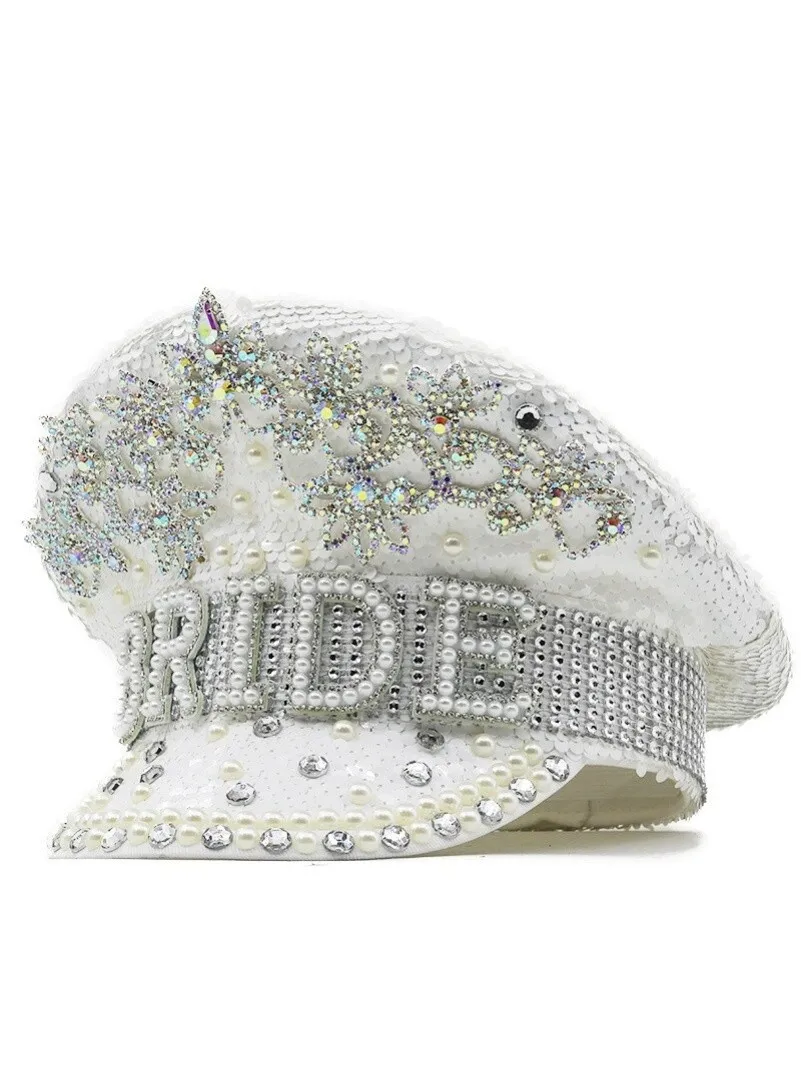girls'-winter-party-cosplay-glitter-rhinestone-embellished-navy-cap-large-brim-face-slimming-vintage-style-sunshade-hat
