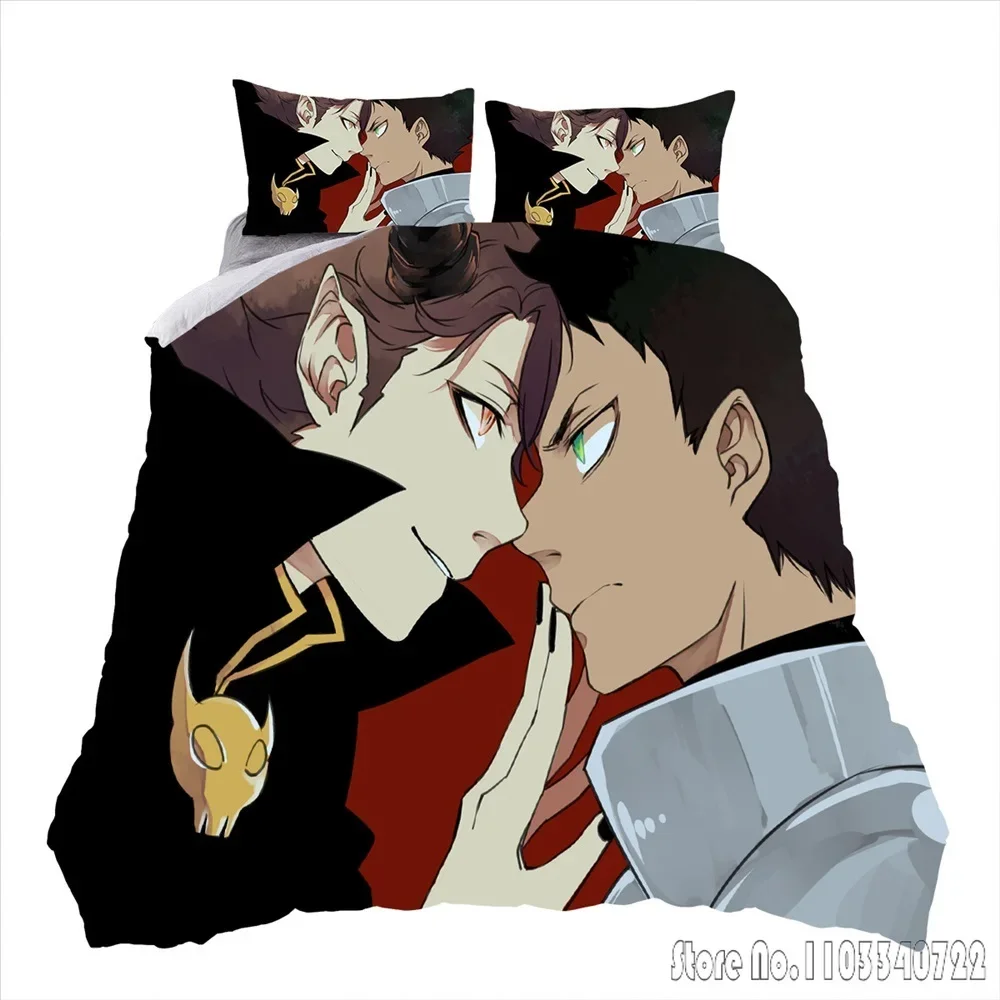 Cartoon 3D Printed Anime Haikyuu Duvet Cover Set HD Comforter Cover for Kids Bedding Sets Bedclothes Bedroom Decor image 3