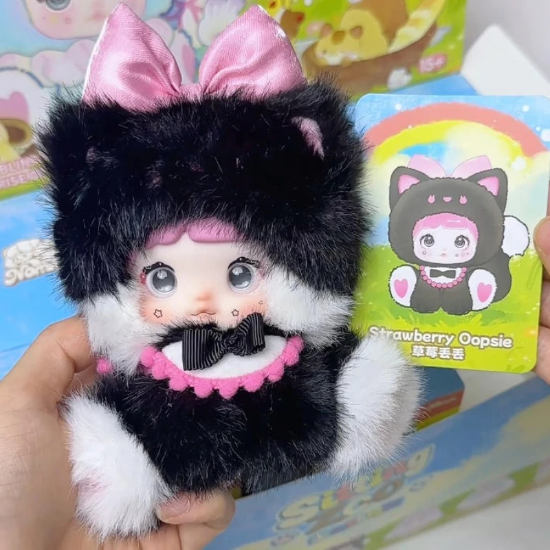 

Nommi Sitting Zoo Series Vinyl Plush Blind Box Surprise Bag Mystery Keychain Toy Cute Anime Figure Doll Girl Pendant Decor Gift