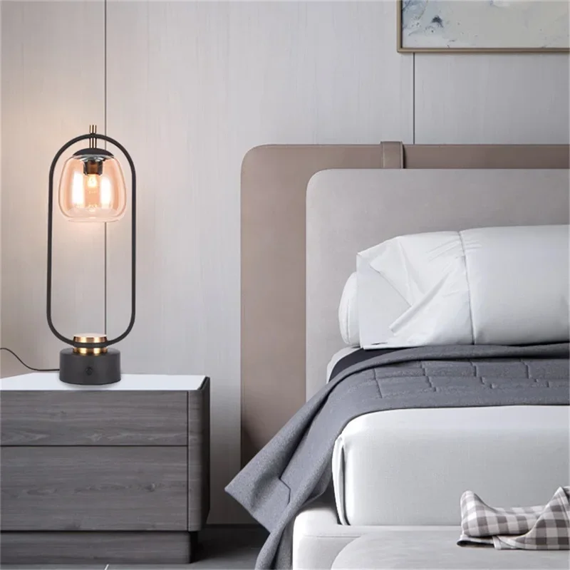 SOFEINA Postmodern Classical Table Lamp Retro Design Desk Light Decorative for Home Living Bedroom