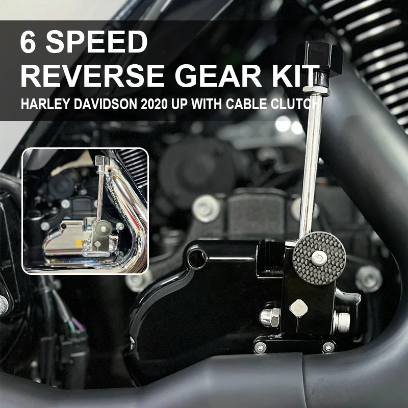 6-Speed Alloy Motorcycle Reverse Gear Box for 114/103/117 Engine
