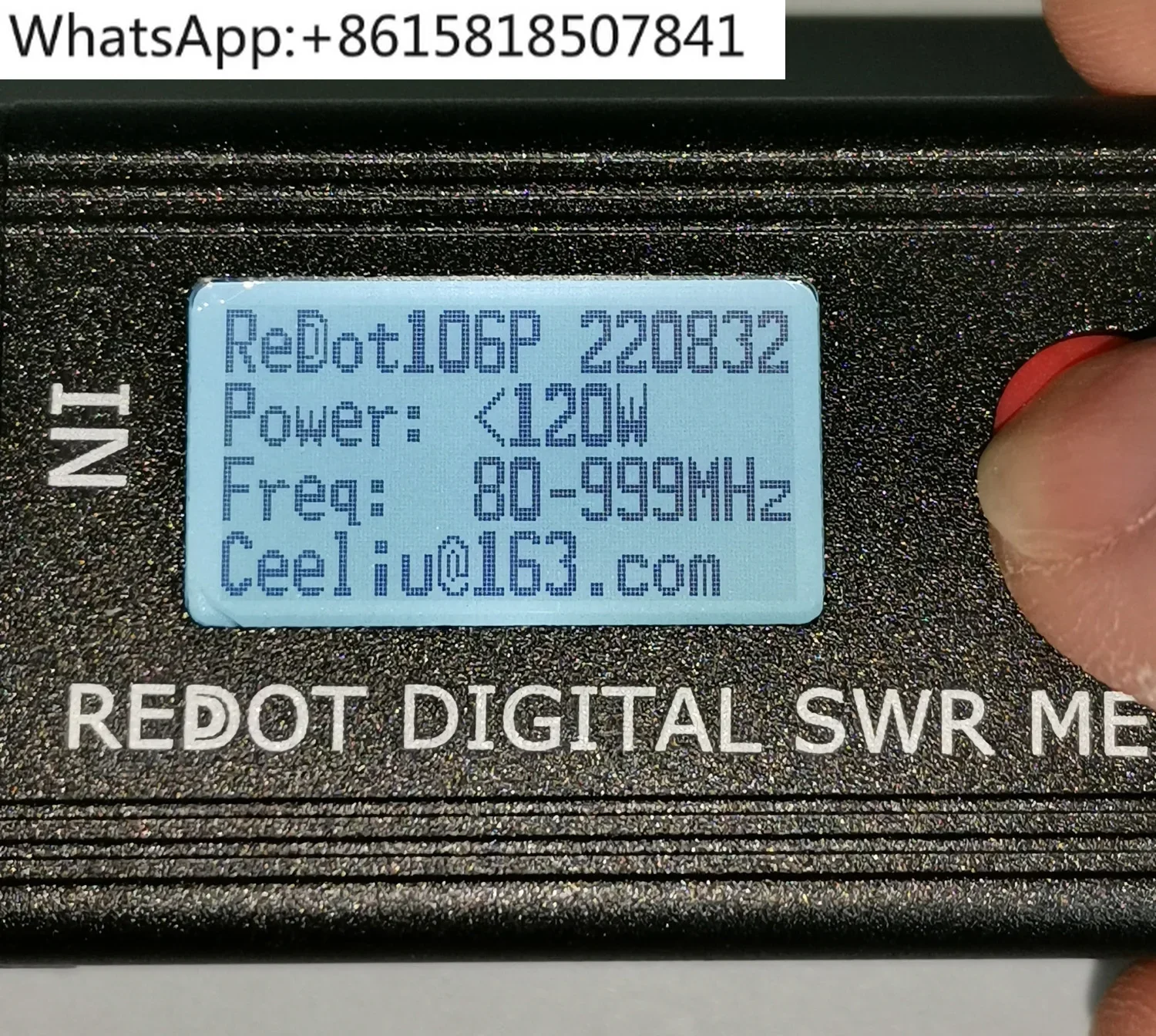 Point digitaler Standwellenmesser, RF/HF, Leistungsmesser, neues Modell RD106, unterstützendes Zubehör