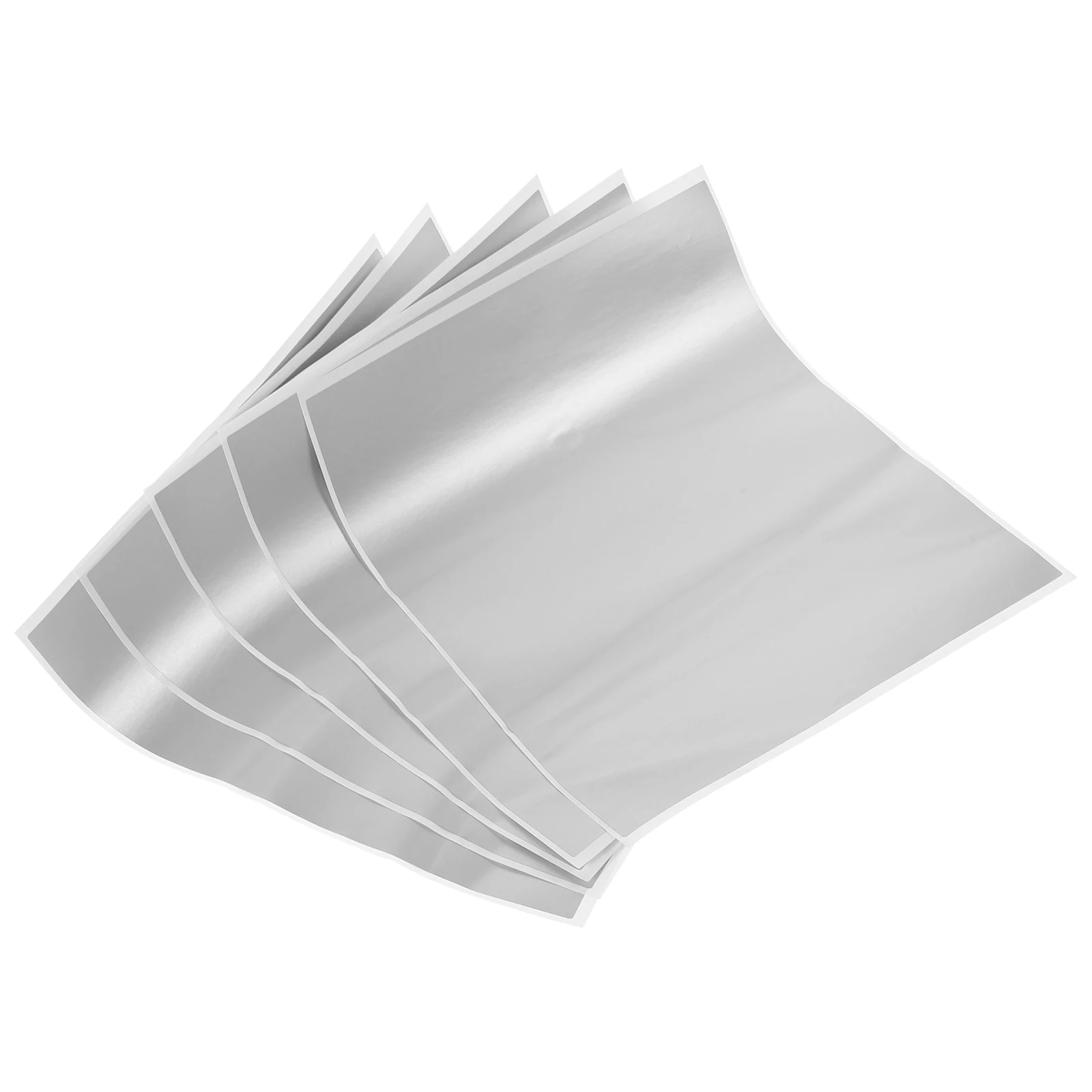 

5 Sheets Off Stickers DIY Cards Peel Labels Tickets Fun Game Props Scratch Off Sticker Large Lottery Folder Tags Storage
