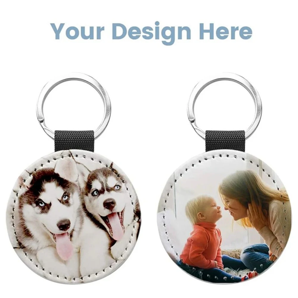 30Pack Sublimation Blanks Keychain Heat Transfer Keyring Various Kinds Sublimation Blank