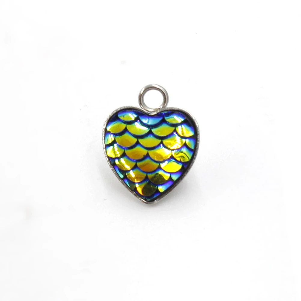 

20pcs Stainless Steel Peach Heart Pendant for DIY Necklace Bracelet Earrings Jewelry Making Charms Craft Supplies