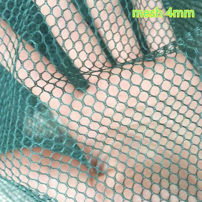 4mm fishing net Hexagonal mesh 2m width Warp knitted mesh 2mm / 4mm mesh Fish isolation net  Net, cage, bait bag, net cloth