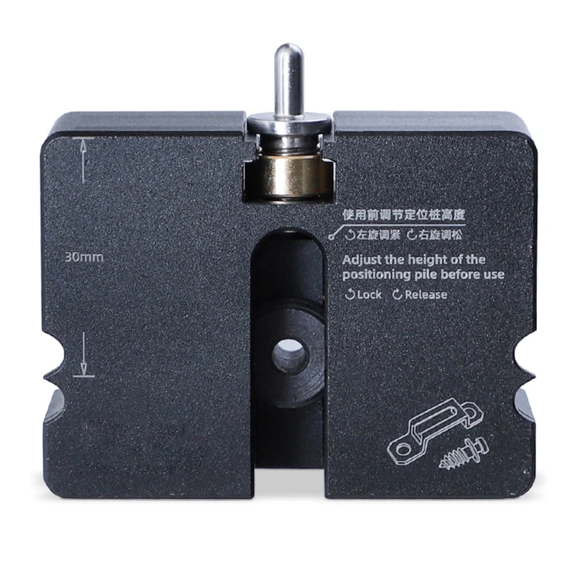 Practical Doweling Jig Invisible Connector Locator with 4mm Drill Bit DIY Dropship