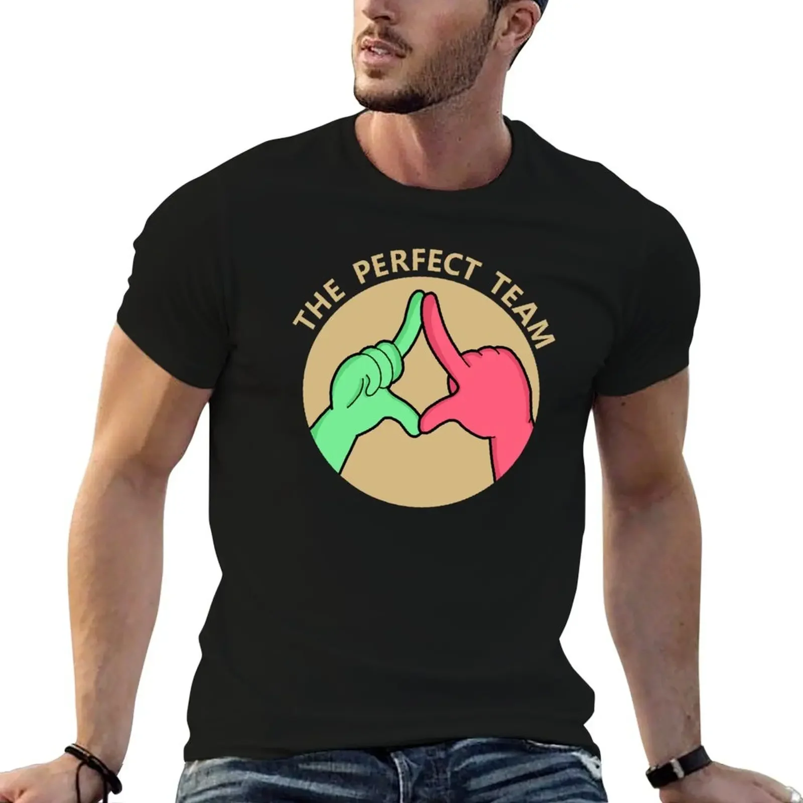 Apple and Onion - perfect team T-Shirt oversized t shirt Aesthetic clothing plain mens designer t shirt