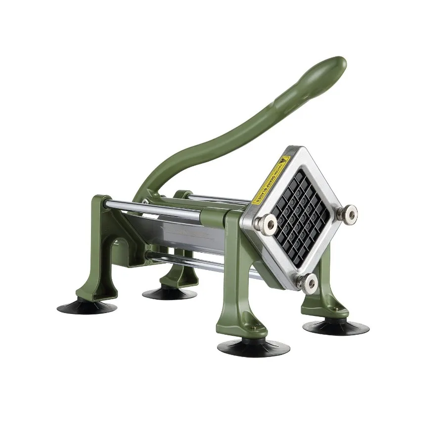 

French Fry Cutter Stainless Steel Potato Vegetable Slicer Chopper w Blade