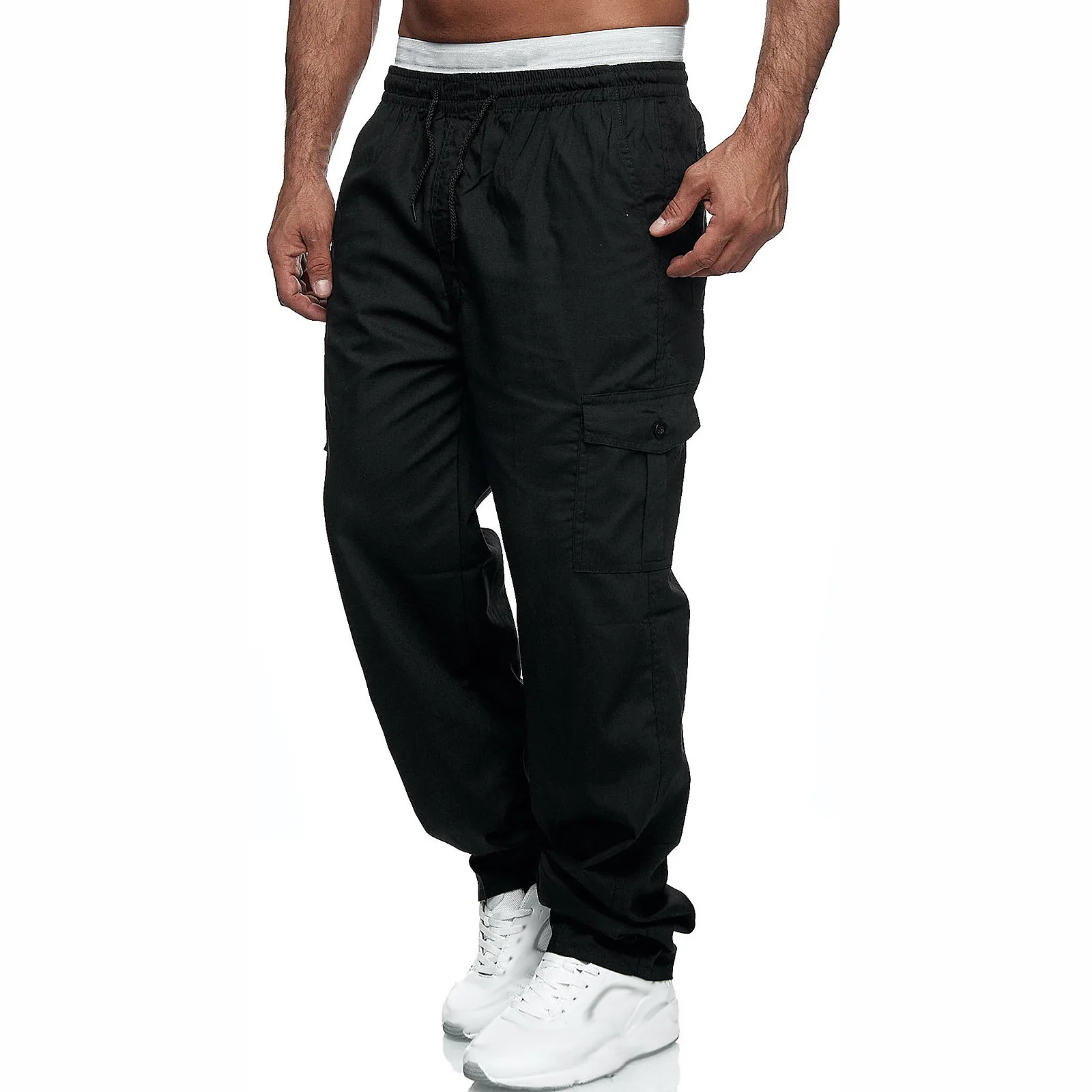 

Men'S Casual Fashion Pants High-Quality New Simple Loosed Outdoor Jogger Men Sports Long Pants For Young Students Ropa Hombre