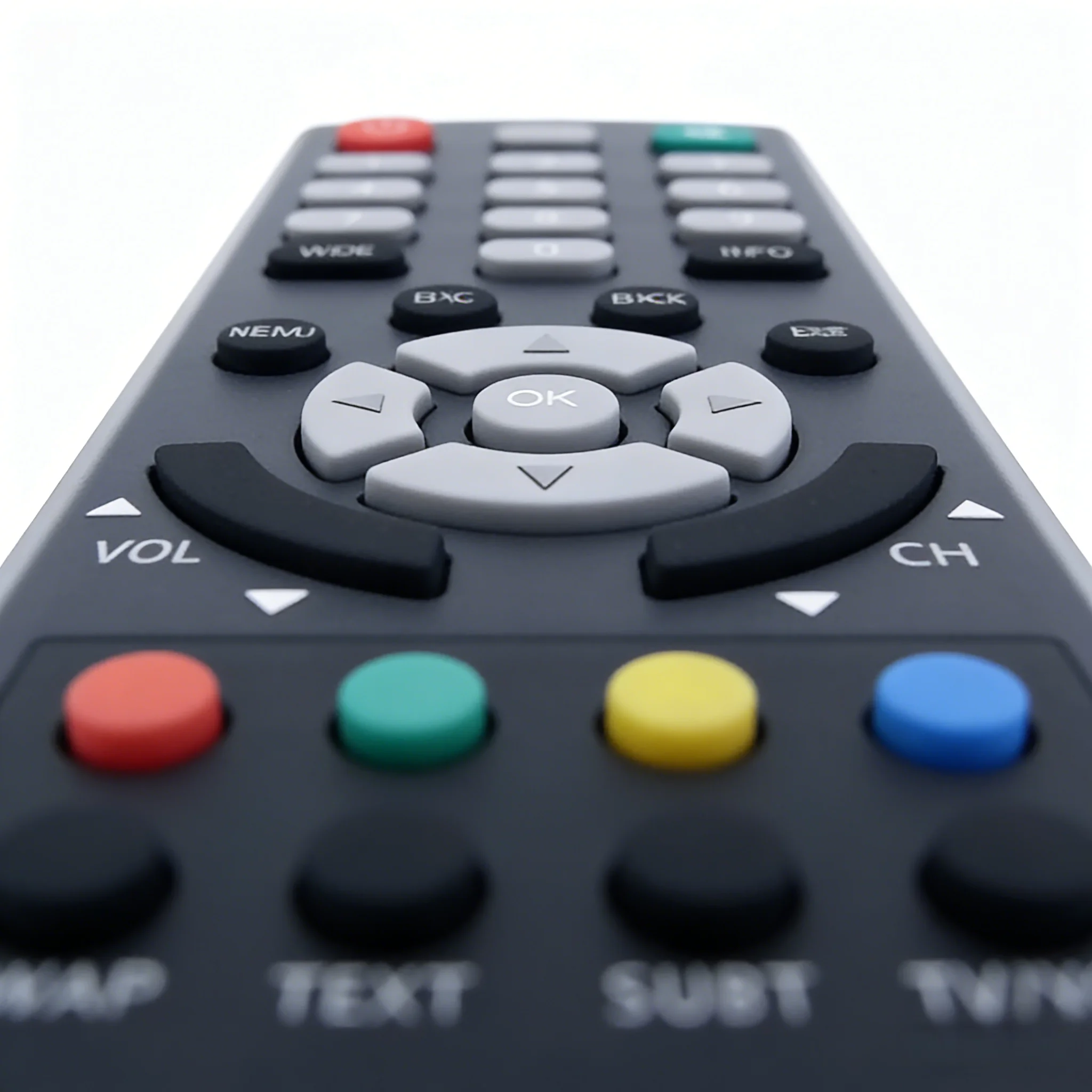 Replacement Remote Control for Grundig Freeview Set Top Box GUD1500XI2 GUD1500X12 Receiver Controller