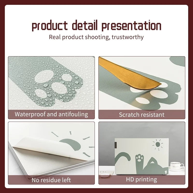 DIY Laptop Skins Stickers Notebook Vinyl Cover Sticker for Acer/Lenovo/HP/Macbook/Msi 11.6\