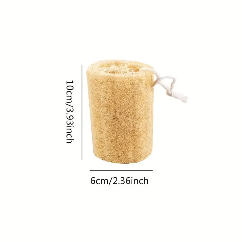 Natural Egyptian Loofah Exfoliating Body Scrubber,  Egyptian Shower Loofah Sponge Body Scrubber for Women and Men for Body