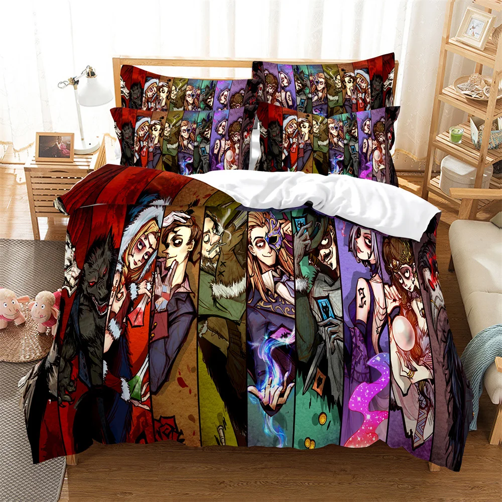 Anime characters Bedding Set Duvet Cover Set 3d Bedding Digital Printing Bed Linen Queen Size Bedding Set Fashion Design.