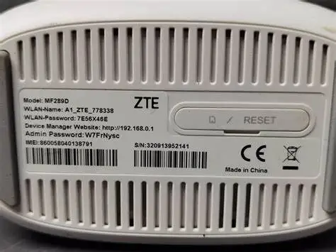 Imagem -04 - Roteador sem Fio de Banda Dupla Zte Mf289d com Cartão Sim 4g Lte Cat12 13 600mbps x Portas Gigabit Modem Doméstico Desbloqueado