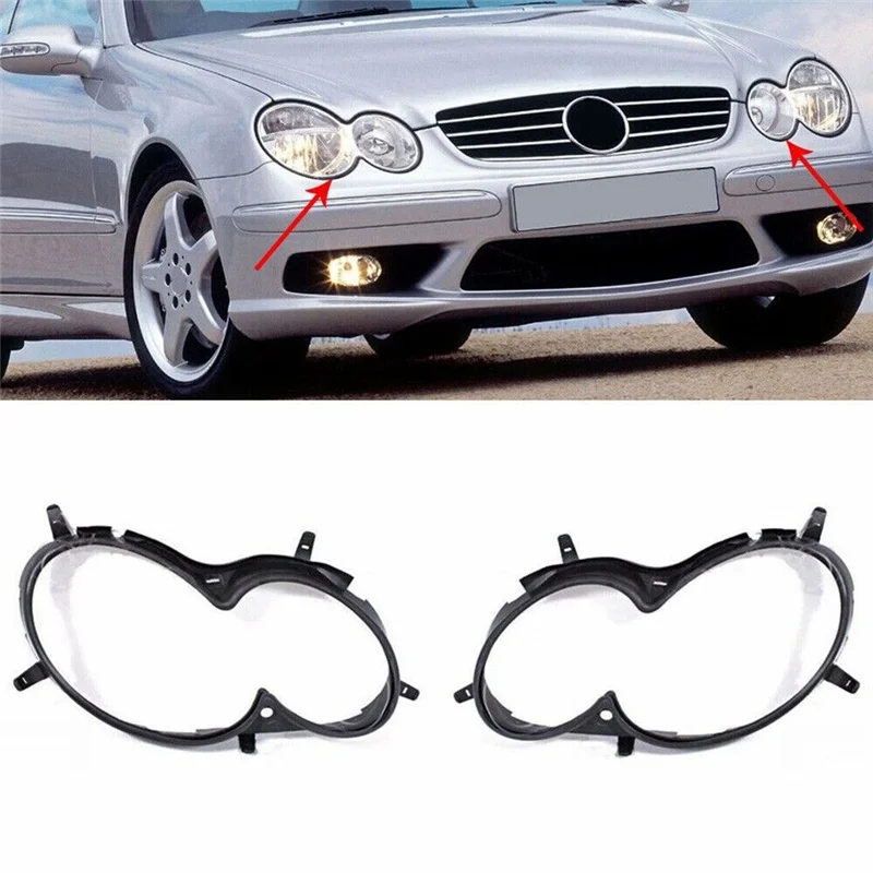 

P-Premium-1 пара прокладок левой и правой фары, аксессуары для Mercedes Benz W209 CLK 2003-2009 2098260191