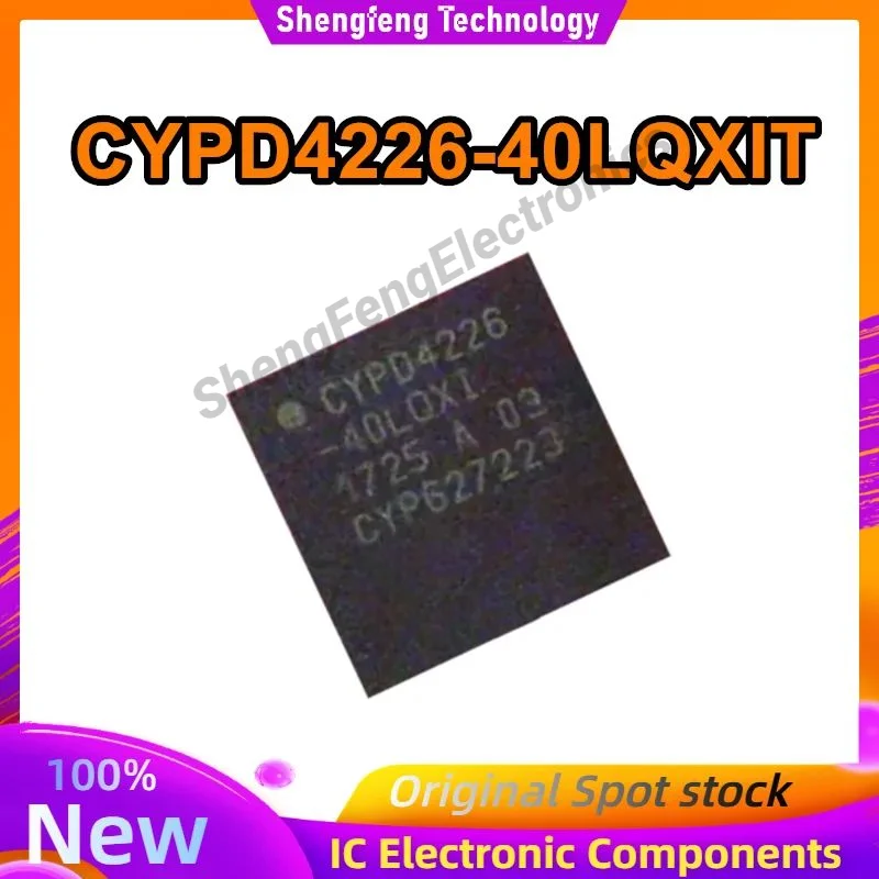 

CYPD4226 CYPD4226-40LQXIT CYPD4226-40L D4226-40LQXIT QFN Stock NEW Original