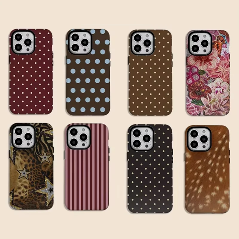 Stilvolle Polka Dots Streifen  – Phone Cases Polka Dot Bewertung und Preis