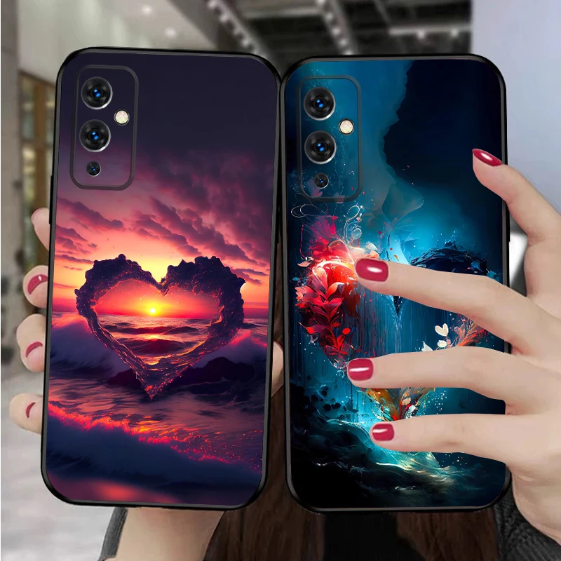 Розовая любовь на море для OnePlus Ace 3 5 Nord CE 2 4 Lite N20 SE 30 200 8 9 11 12 13 10 Pro 9RT 8 12R силиконовый мягкий чехол для телефона