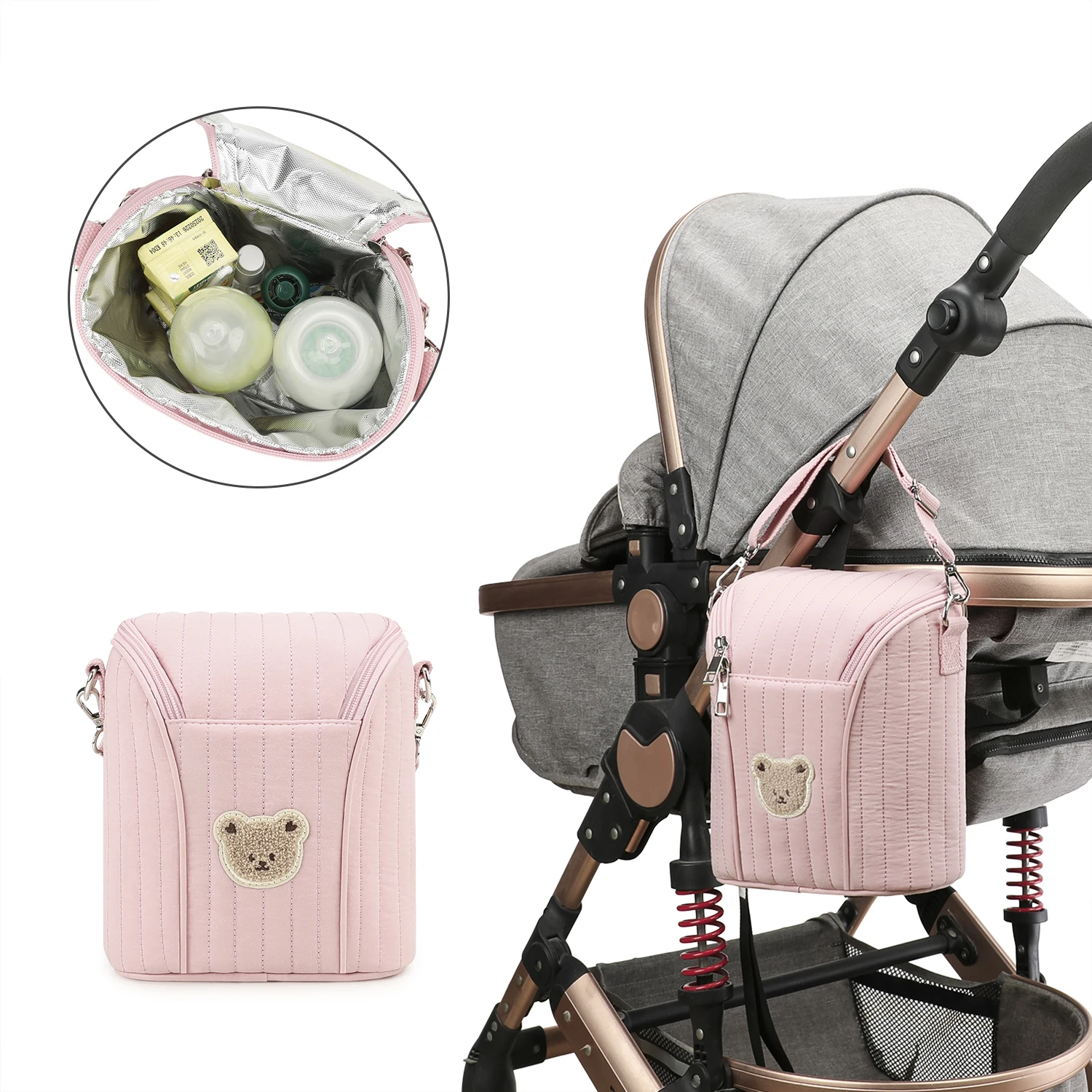 

Portable breast milk storage bag, bottle, mommy bag, breast pump storage bag